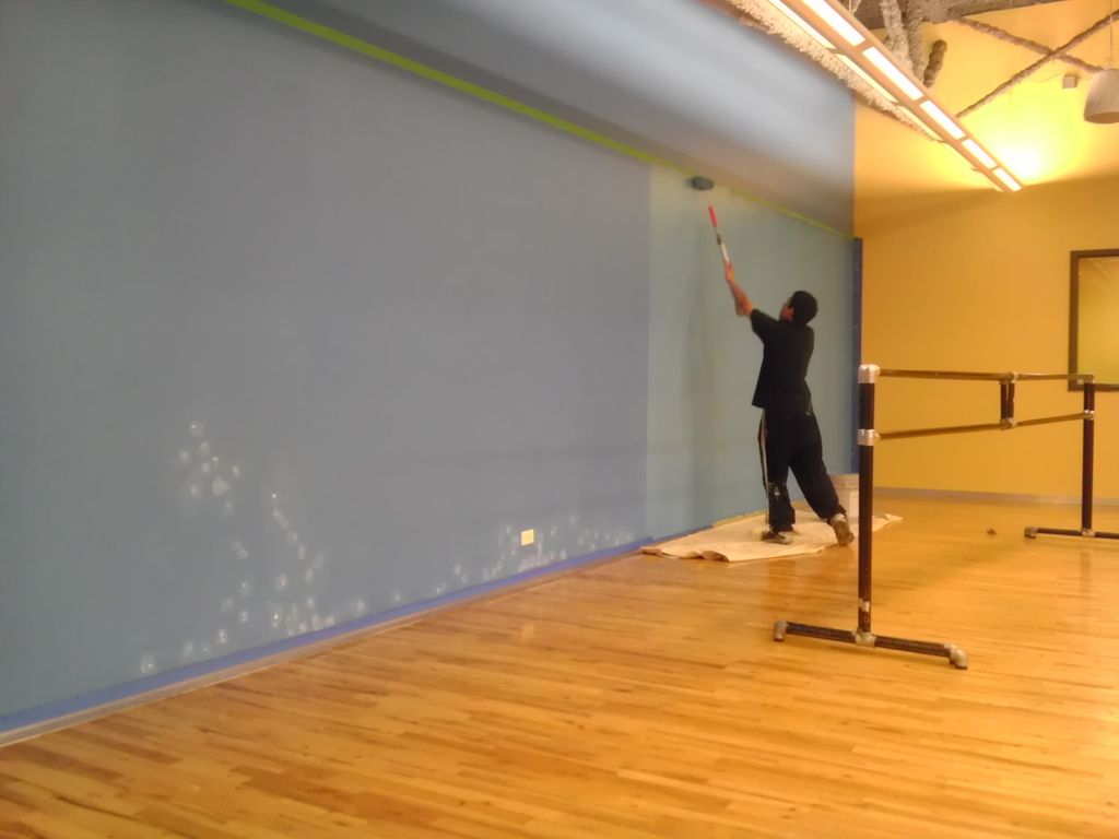 Painting for Gold's Gym Ogden