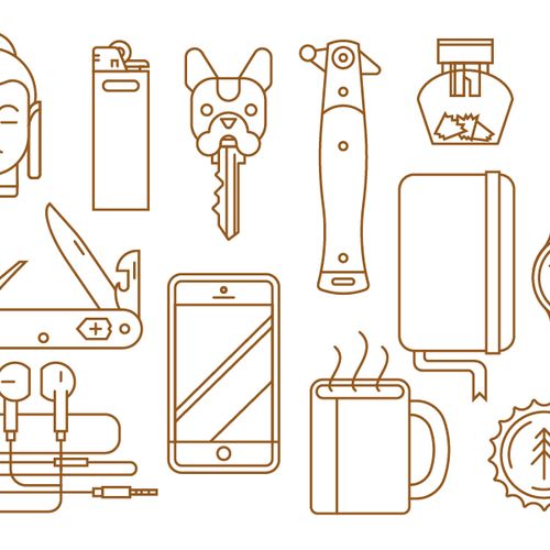 Just Illustrating the random collection of objects