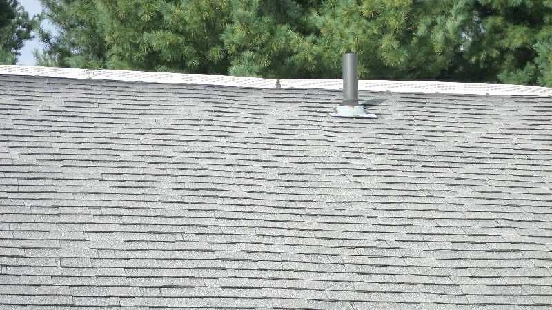 Roof is Curling