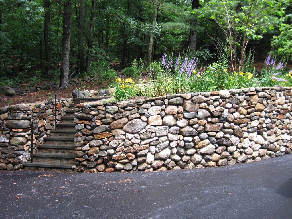 New England Fieldstone Wall