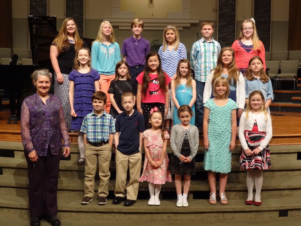 Students who played for Jubal's Lyre Spring Perfor