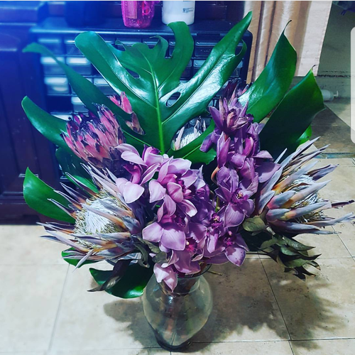 I was given these amazing flowers as a thank you g