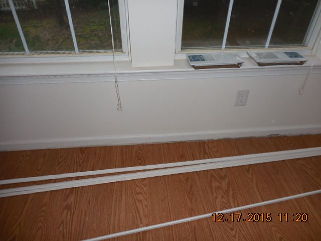 Finished Hard wood floor