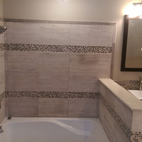 Custom Bathrooms & Tile work