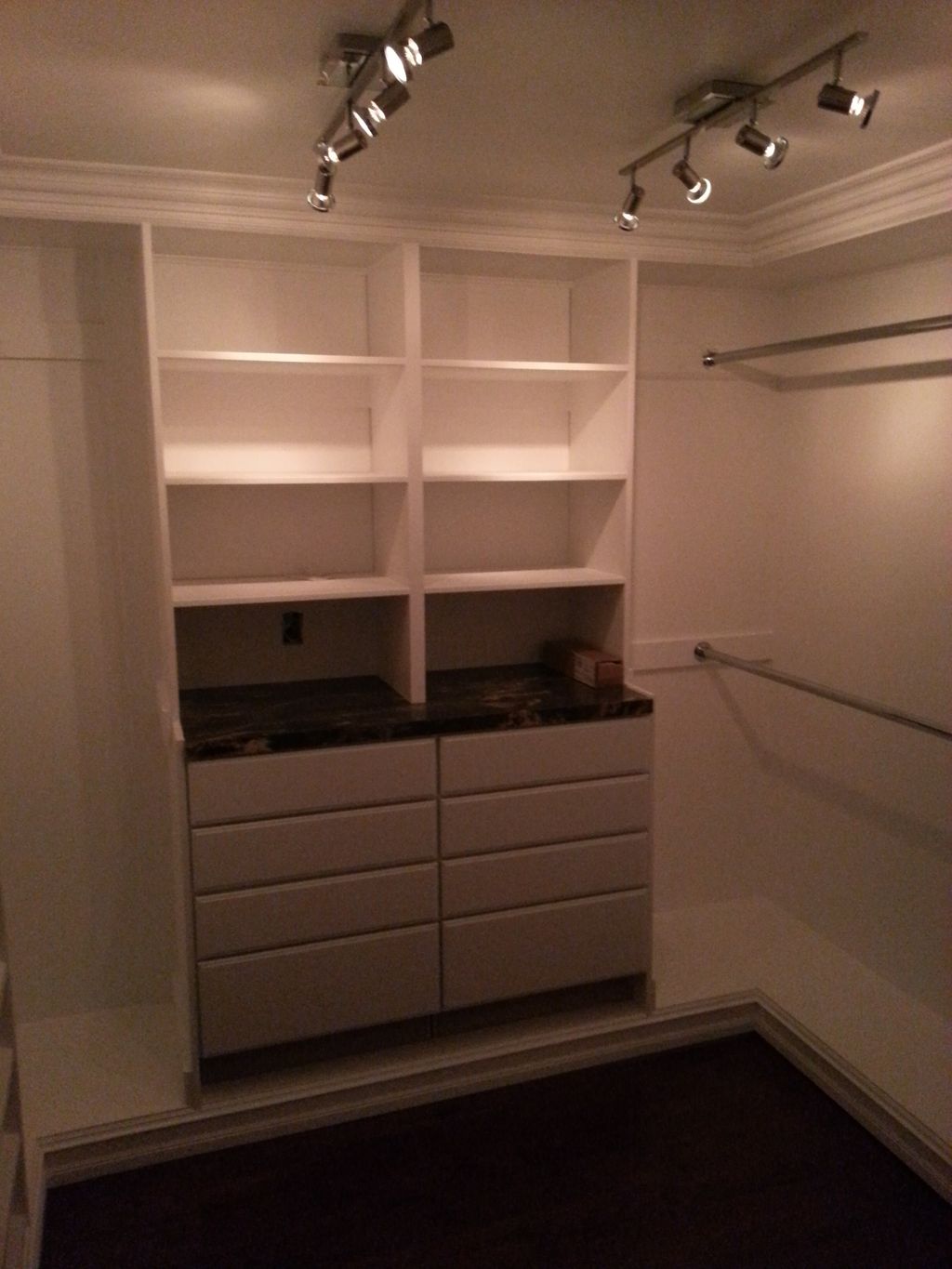 Custom Closets made to accommodate your needs and 