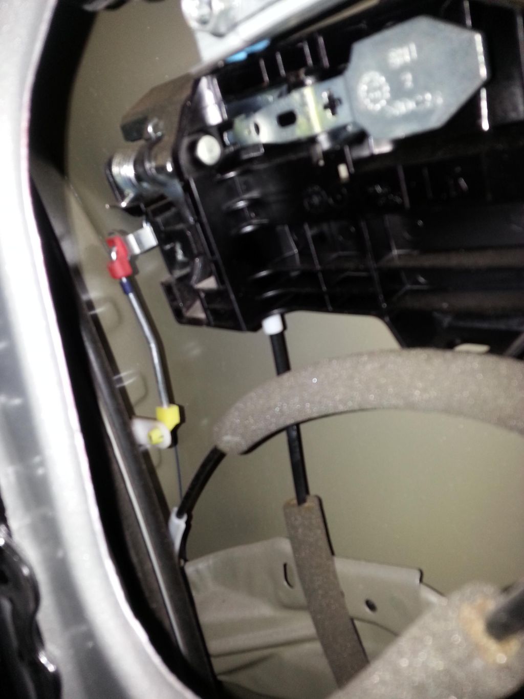 2015 Nissan Versa rekey actuator
