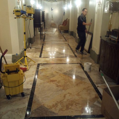 Polishing Marble Floors In Estero, FL
at a Coutry 