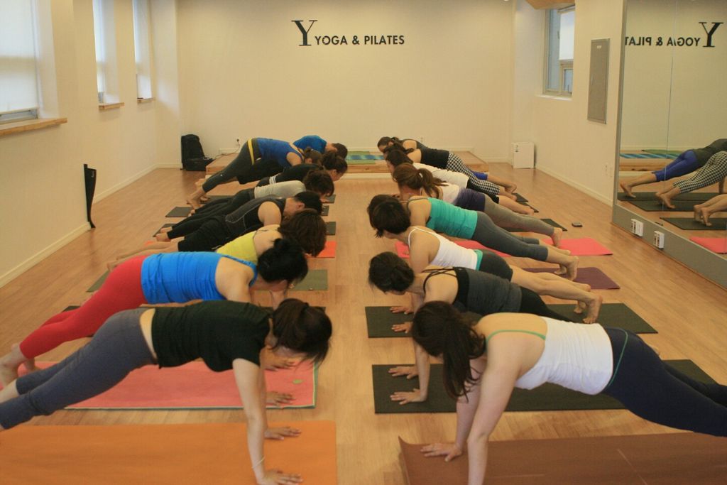 Group fitness.