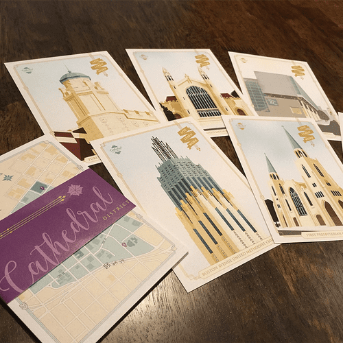Custom Illustrations and Postcard