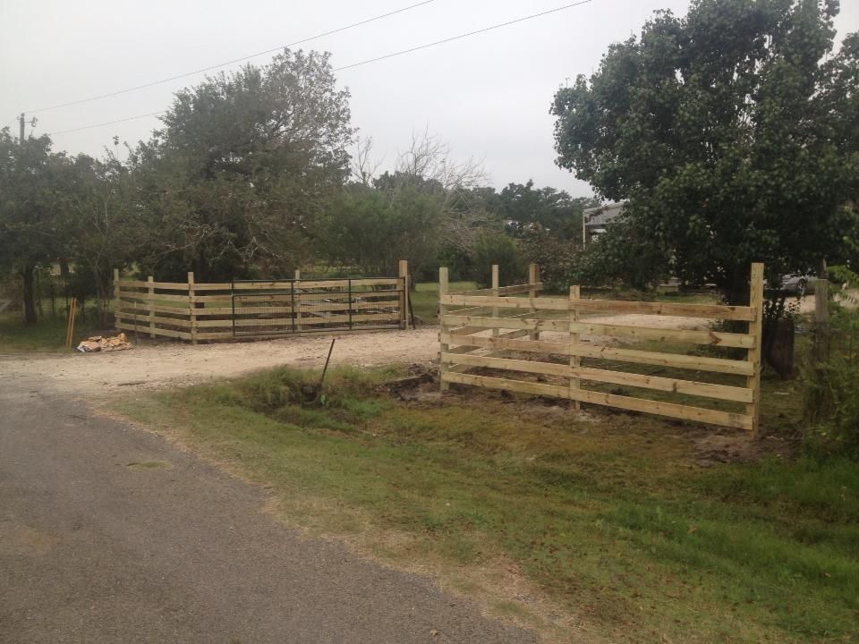 New driveway entrance for customers home:)