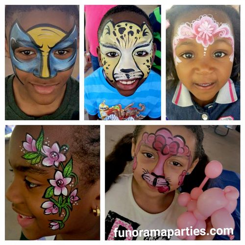 Face painting for boys and girls