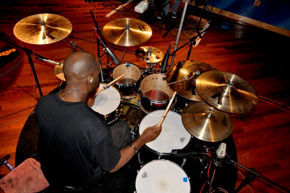 One Of Man Tracking sessions As a drummer