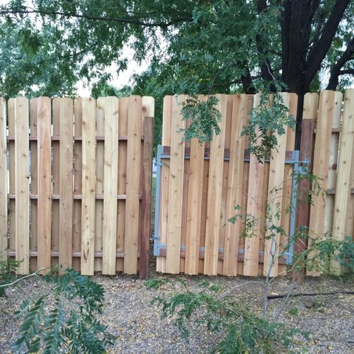 RB3 Works built this privacy fence in the fall of 