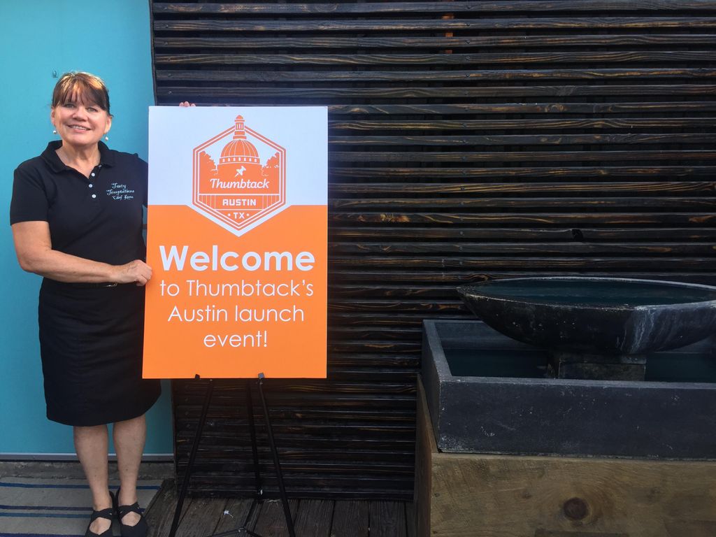 Chef Karen Featured at Thumbtack Austin 