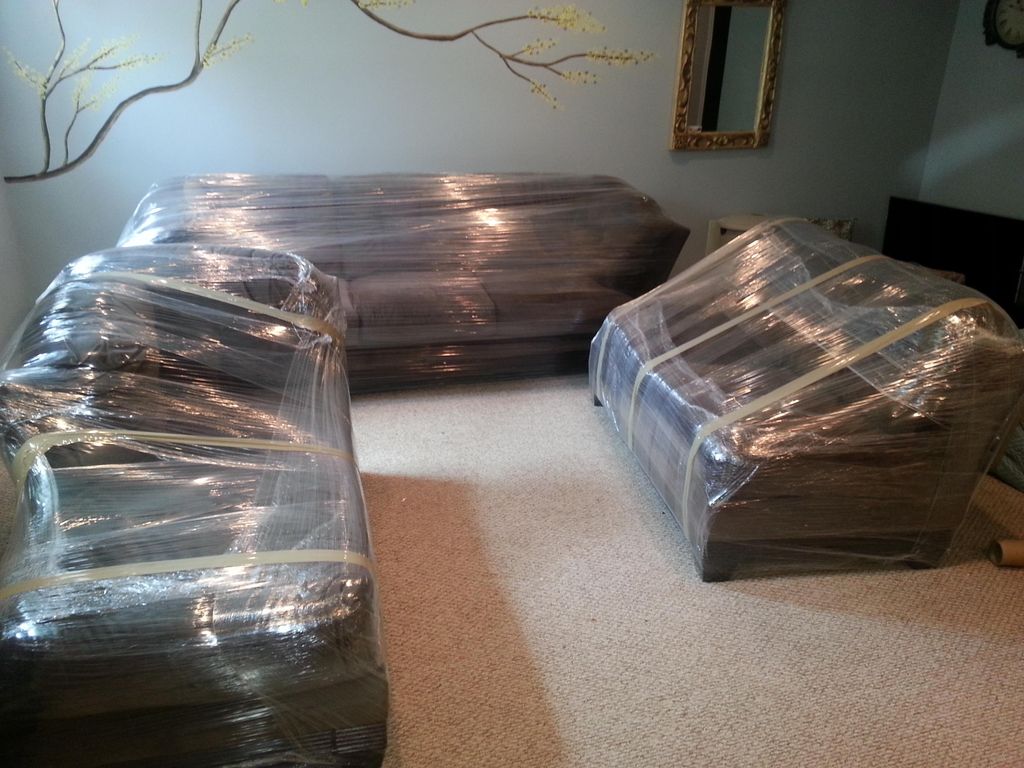 Items are shrink wrapped where padding is not idea