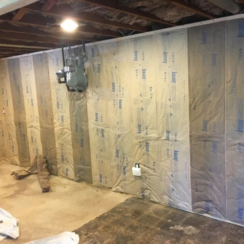 Basement Wall insulation