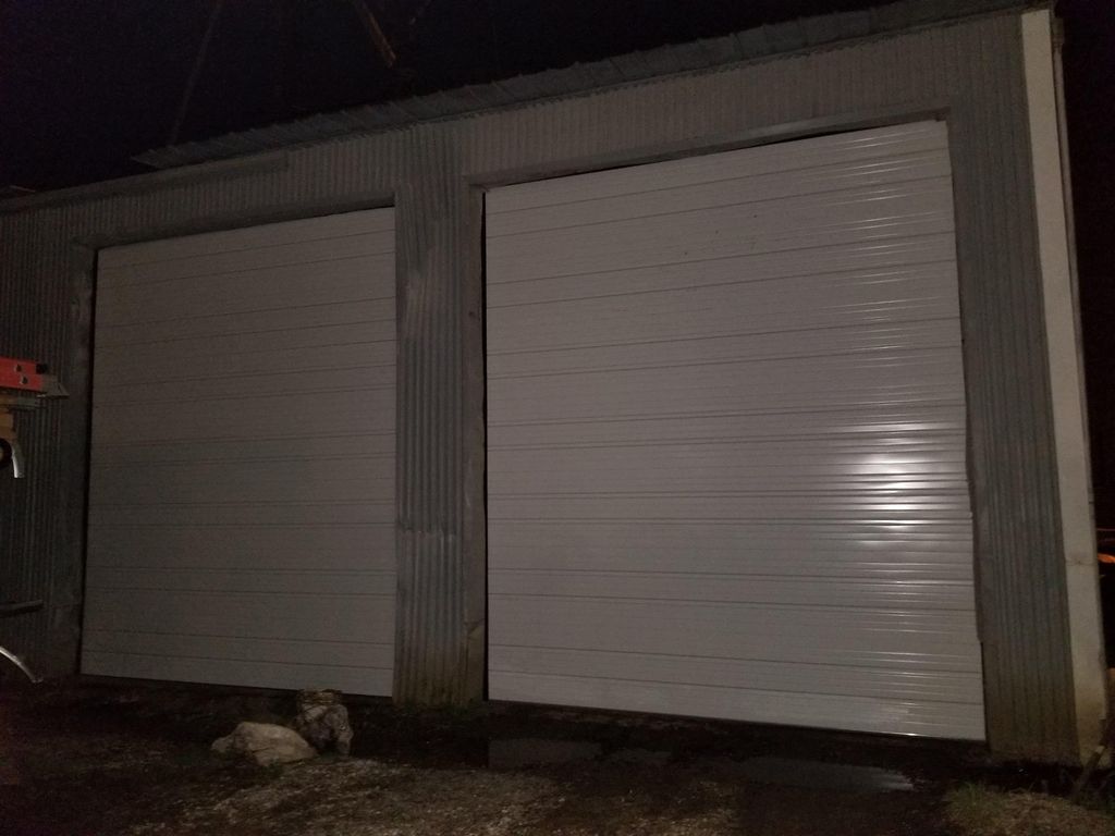 Old building 2 new doors 12x14