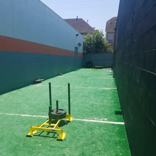 outdoor turf and equipment