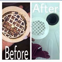 shower drain cleaning!