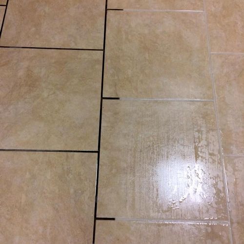 Restore that shine! Let us clean those tile floors