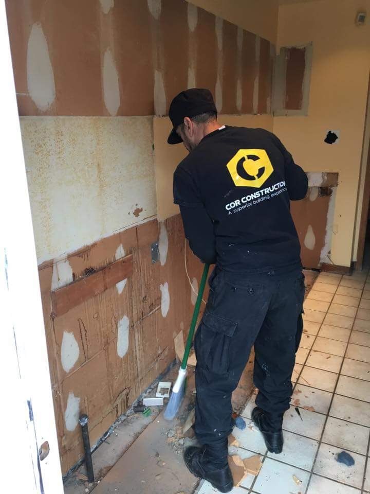 Remodeling a kitchen