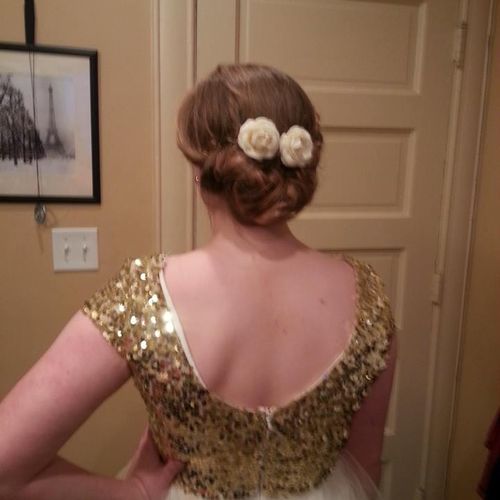 Homecoming Up-do
