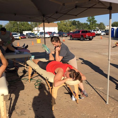 Sports massage before or after a race