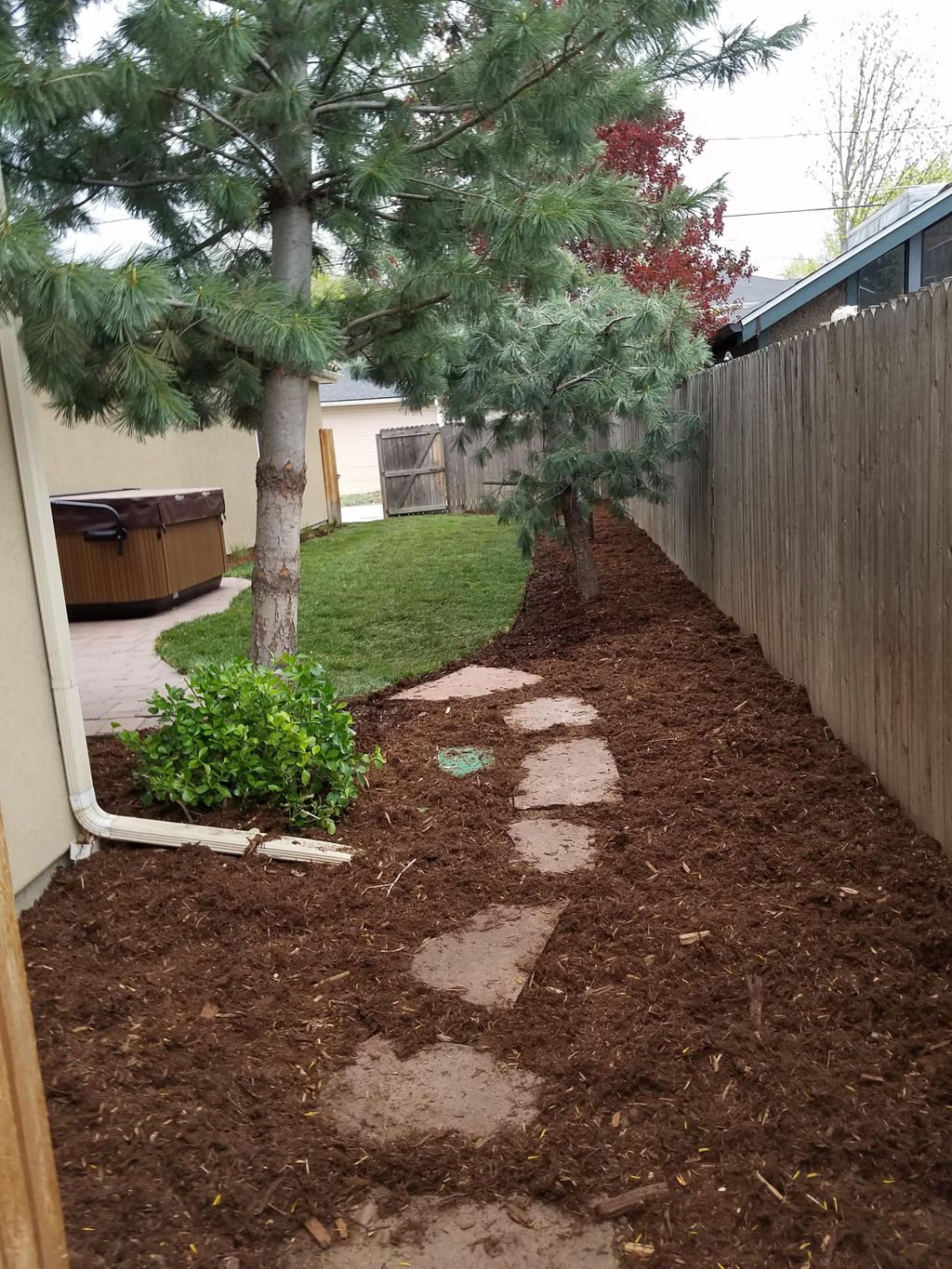 washington seeder and colorado red pavers