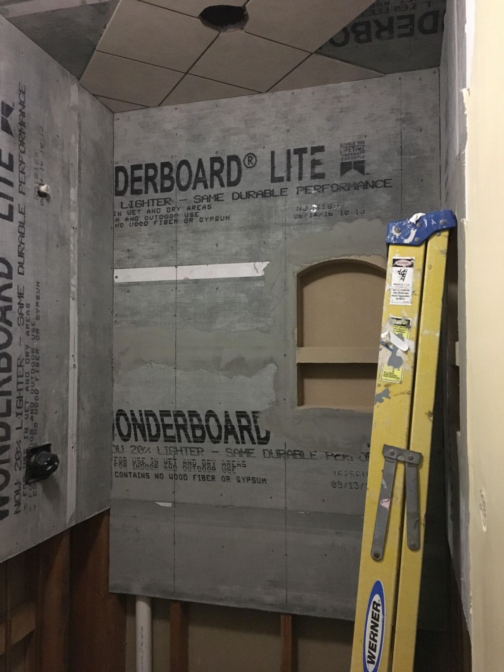 Bathroom 1 During Remodel