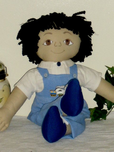 I teach doll making, this is one of my samples