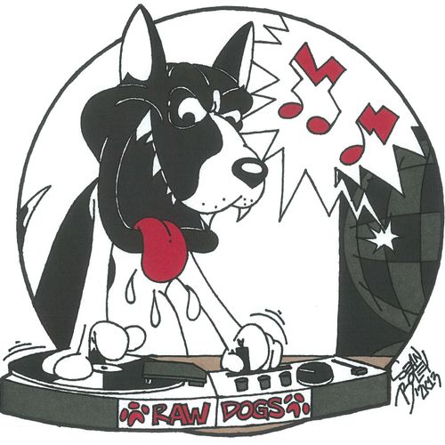 Raw Dogs logo design.