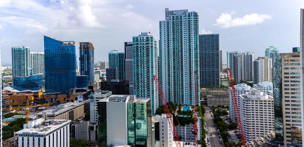View from 3 bedroom Rental Brickell