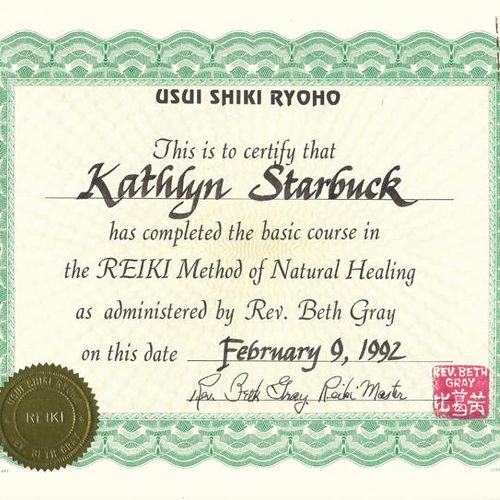 Level One Reiki Certification (#1)