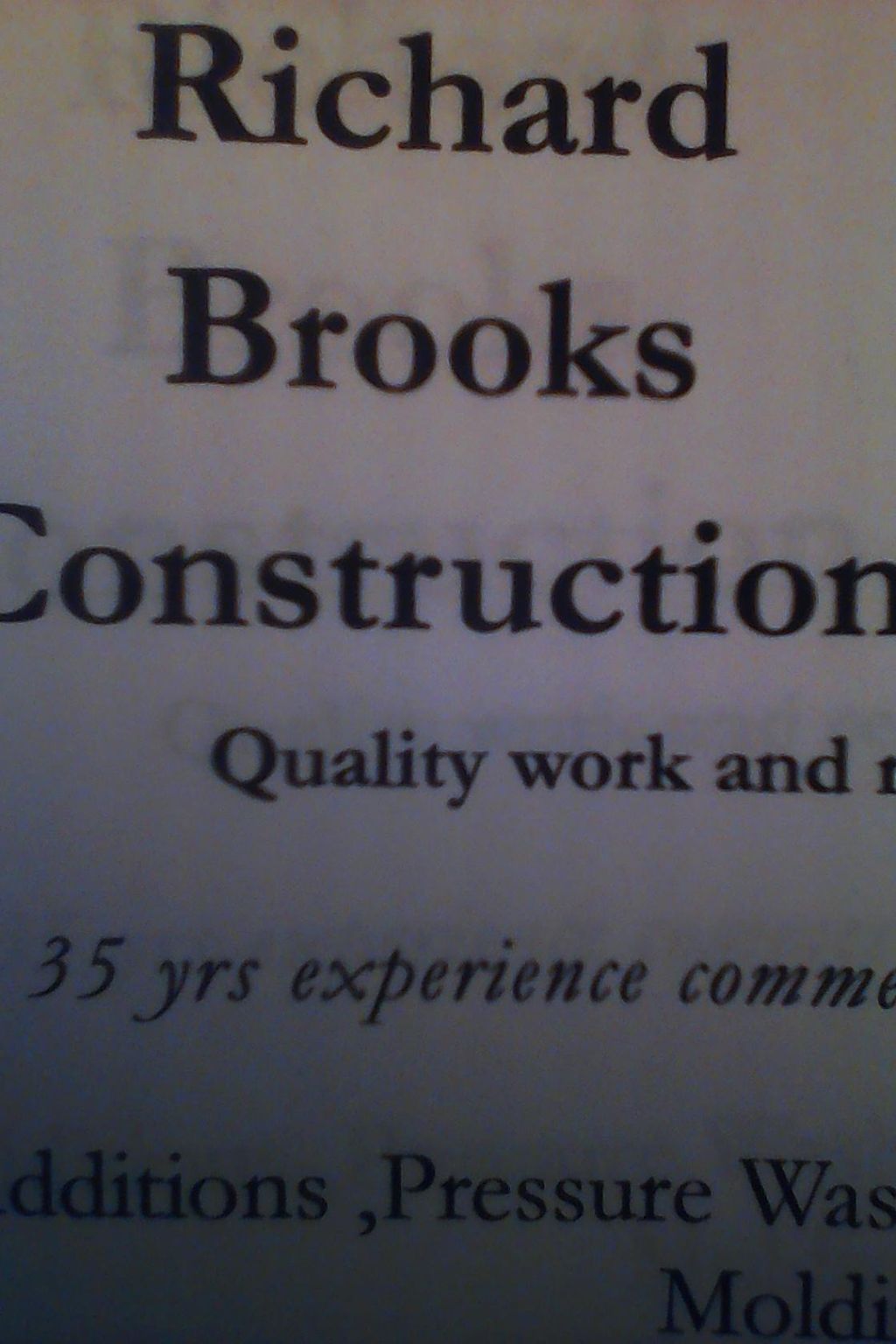 Richard Brooks Construction