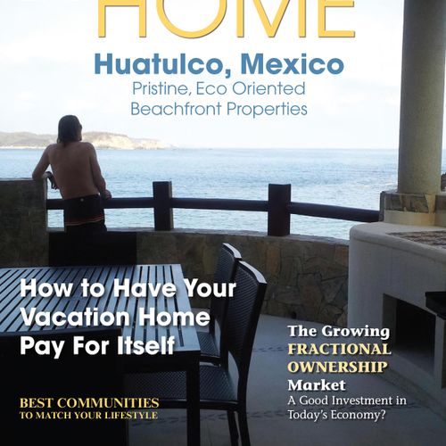 Cover of 2nd Home magazine.