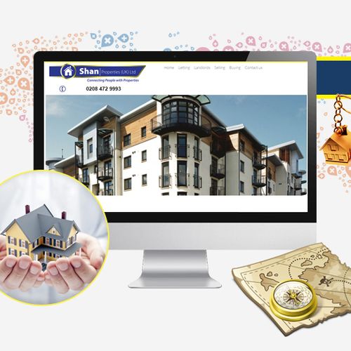 Shan Property Website Design and Development