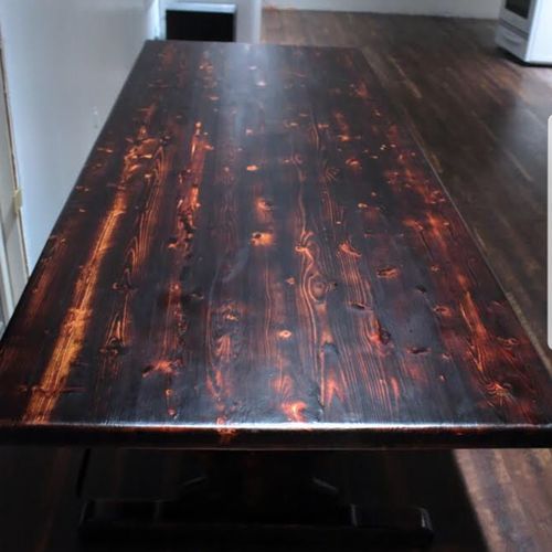 Refinished Pine Table