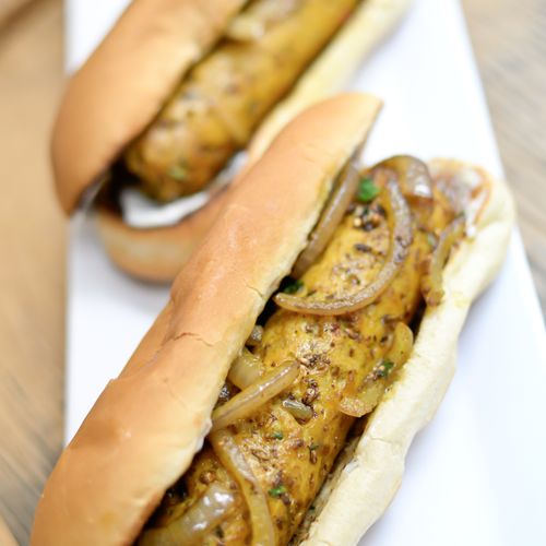 Hot Dog with Indian Spices & Herbs