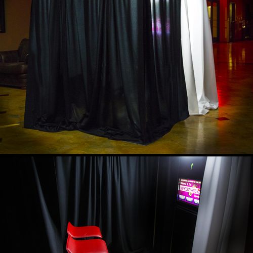 State of the Art fully enclosed photo booth!
