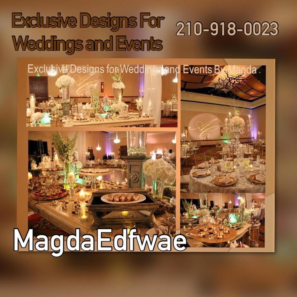 Exclusive Designs for Weddings and Events by Magda