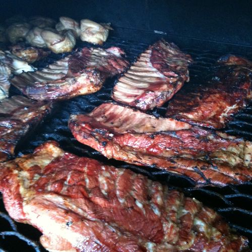 Mouth watering BBQ.... Smoked for over 5 hours!