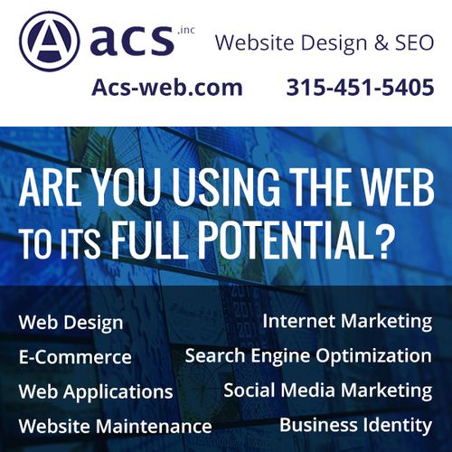 Syracuse Responsive Web Design & SEO

acs-web.com