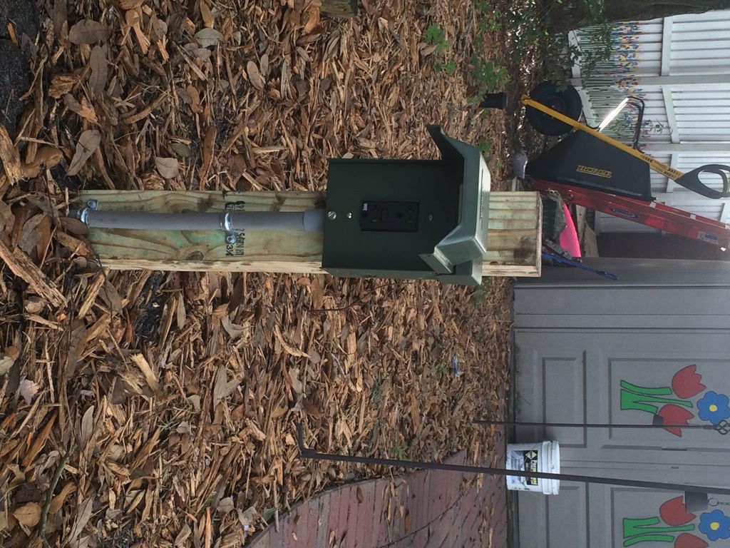 Bring power to your backyard with a 20a Rain Bird 