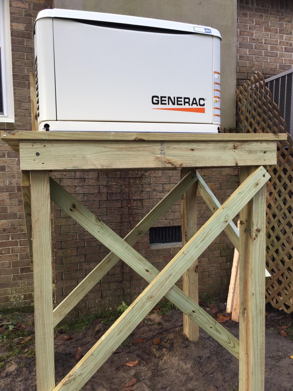 Standby Generator and platform