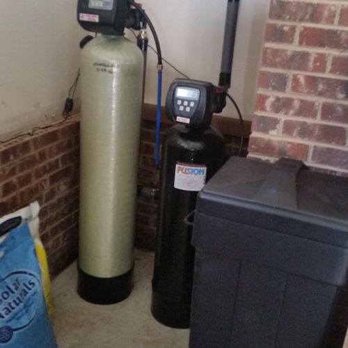 New Water Softener with iron removal technology an