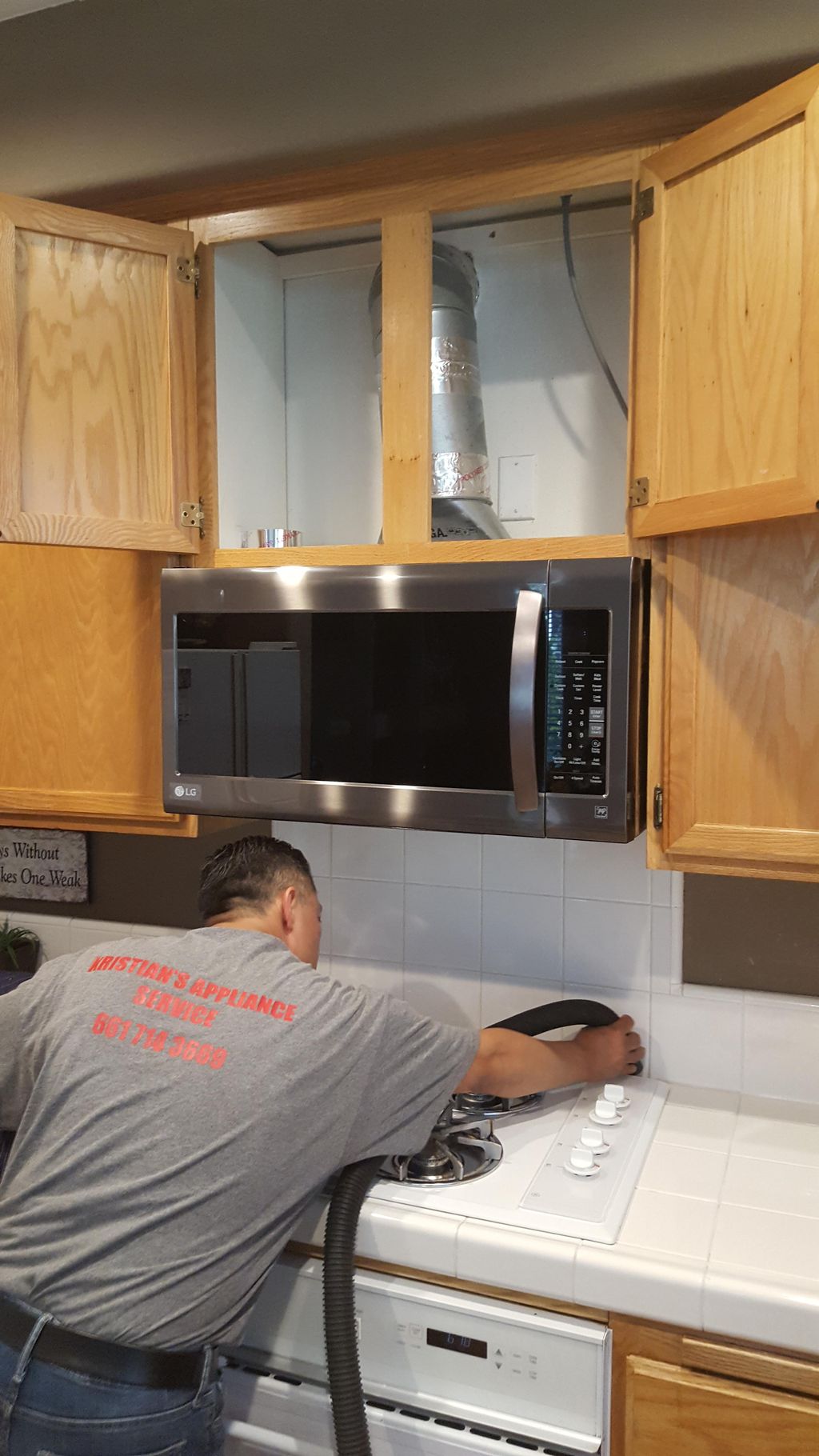 Microwave installation 
