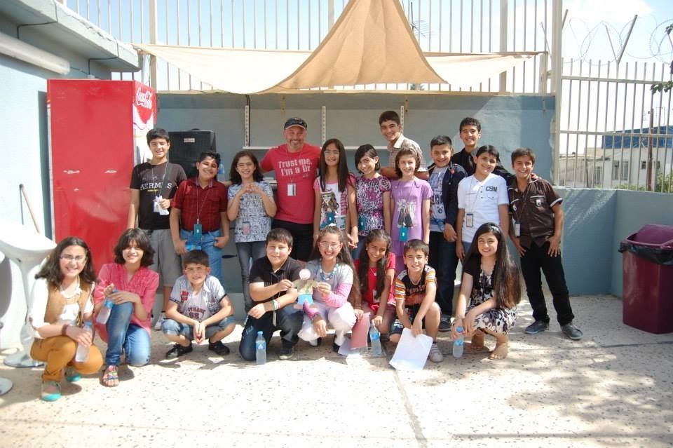 Hosted a local school in Erbil, Iraq for a poetry 