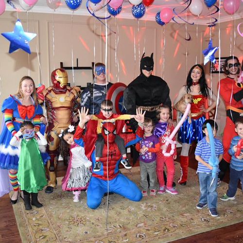 Super-hero Party!!