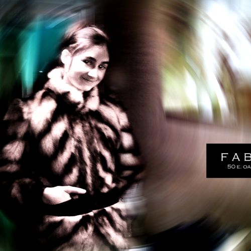 Fabbri Furs Poster - Ad Design