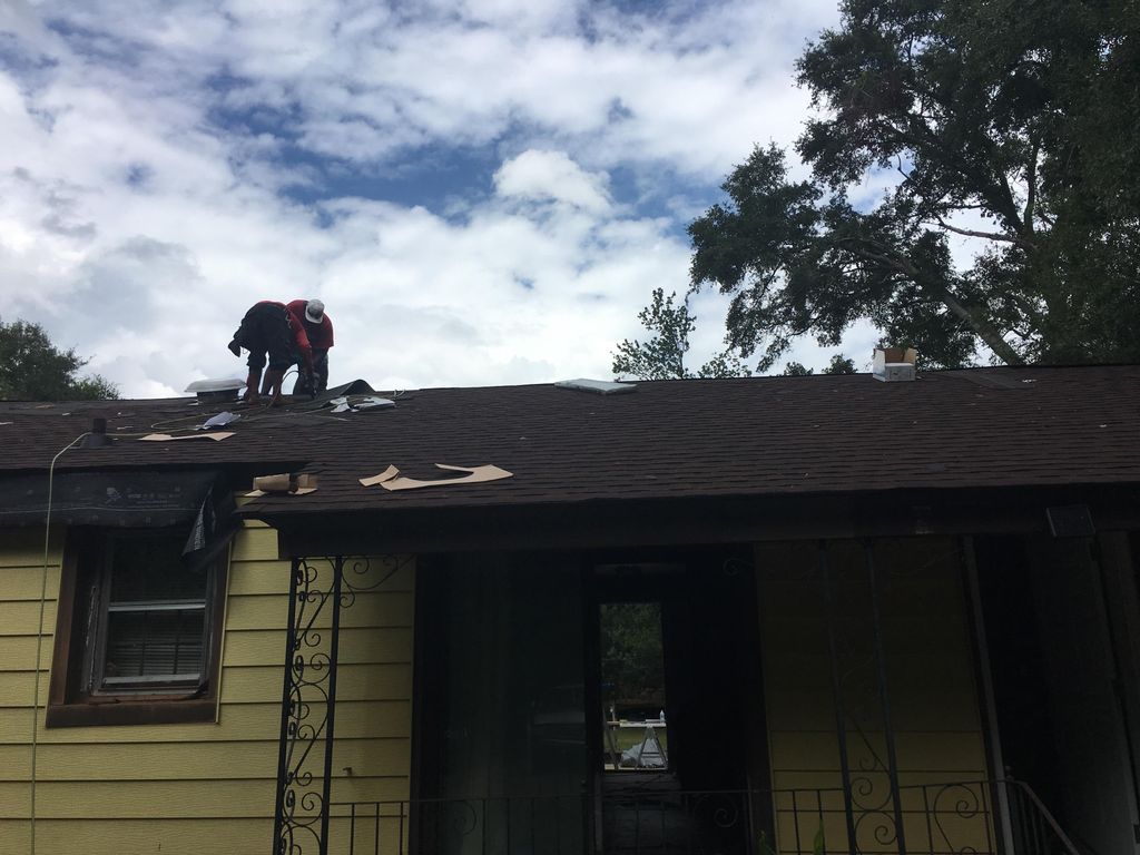 whole roof replacement.